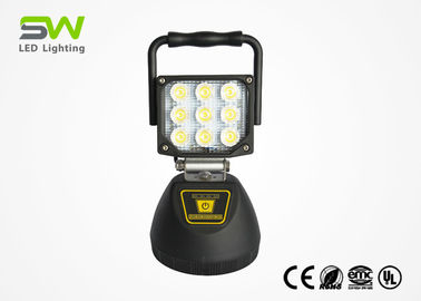 أضواء التجويف المحمولة LED 1800 لومين مع مقبض مرن وقاعدة مغناطيسية