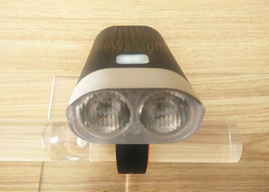 ارتفاع Ouput أضواء الدراجة القوية / الجبهة أضواء الدراجة مدعوم من بطارية قابلة للشحن