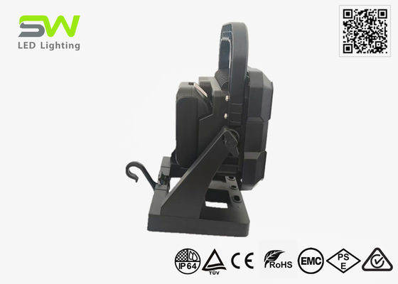 مصباح عمل قابل لإعادة الشحن بقوة 5000 لومن مع بطارية أداة كهربائية قابلة للفصل بجهد 18 فولت و 20 فولت