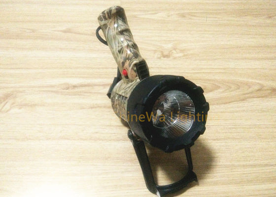 كشاف يدوي ليلي قابل لإعادة الشحن - متوهج، لإطفاء الحرائق والإنقاذ، مقاوم للماء IP66