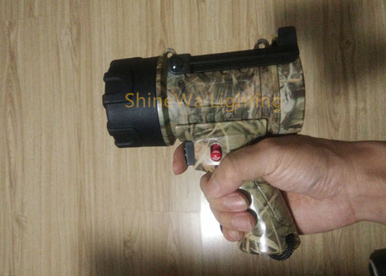 كشاف يدوي ليلي قابل لإعادة الشحن - متوهج، لإطفاء الحرائق والإنقاذ، مقاوم للماء IP66