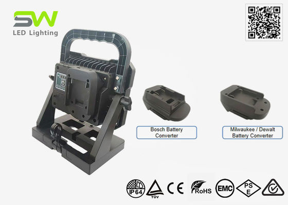 18 فولت محمول ريوبي ديفالت بطارية تعمل العمل مصباح 50W 5000 لومن