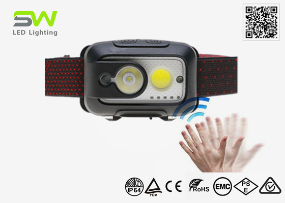 Versatile Dual Beam 500 Lumens Hands-Free Head Torch Stepless Dimmable