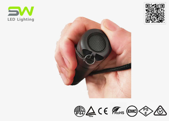 مشعل التفتيش الضيق الحجم 320 لومن يعمل بواسطة بطارية AAA من 3 قطع