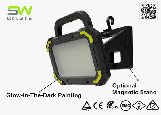 مصباح عمل محمول بقوة 6000 لومن 18 فولت مع درجة حرارة لون قابلة للتعديل بدون خطوات