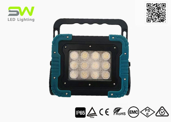 عبء ثقيل 3500 لومن إعادة شحن ضوء العمل 18 فولت 21 فولت بطارية أداة كهربائية تعمل بالطاقة